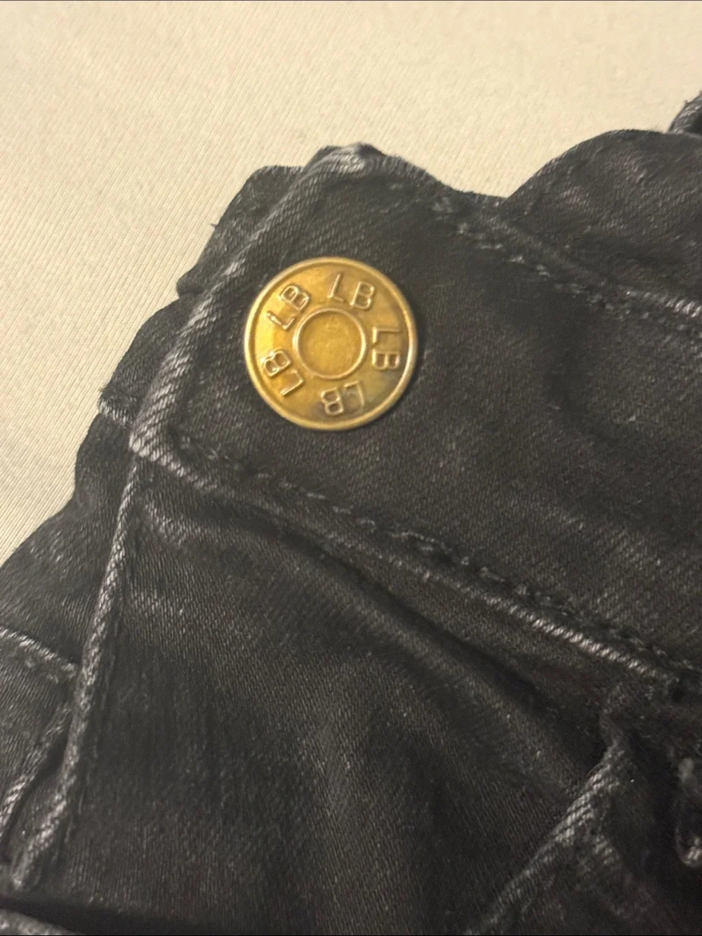 Little Bipsy 18-24 mo black overalls
